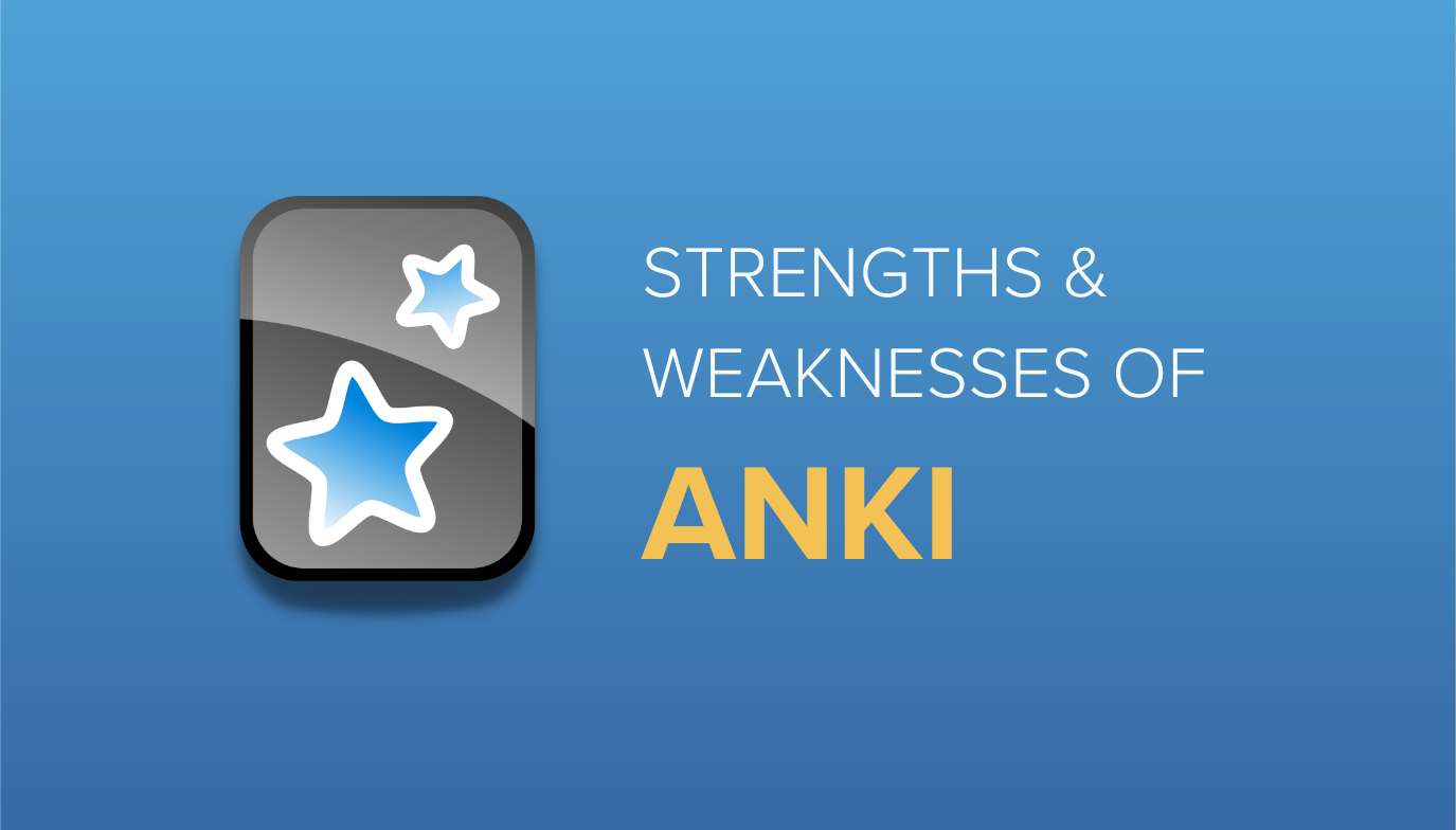 This post will help you figure out when to use Anki cards and when it’s better to try something else.